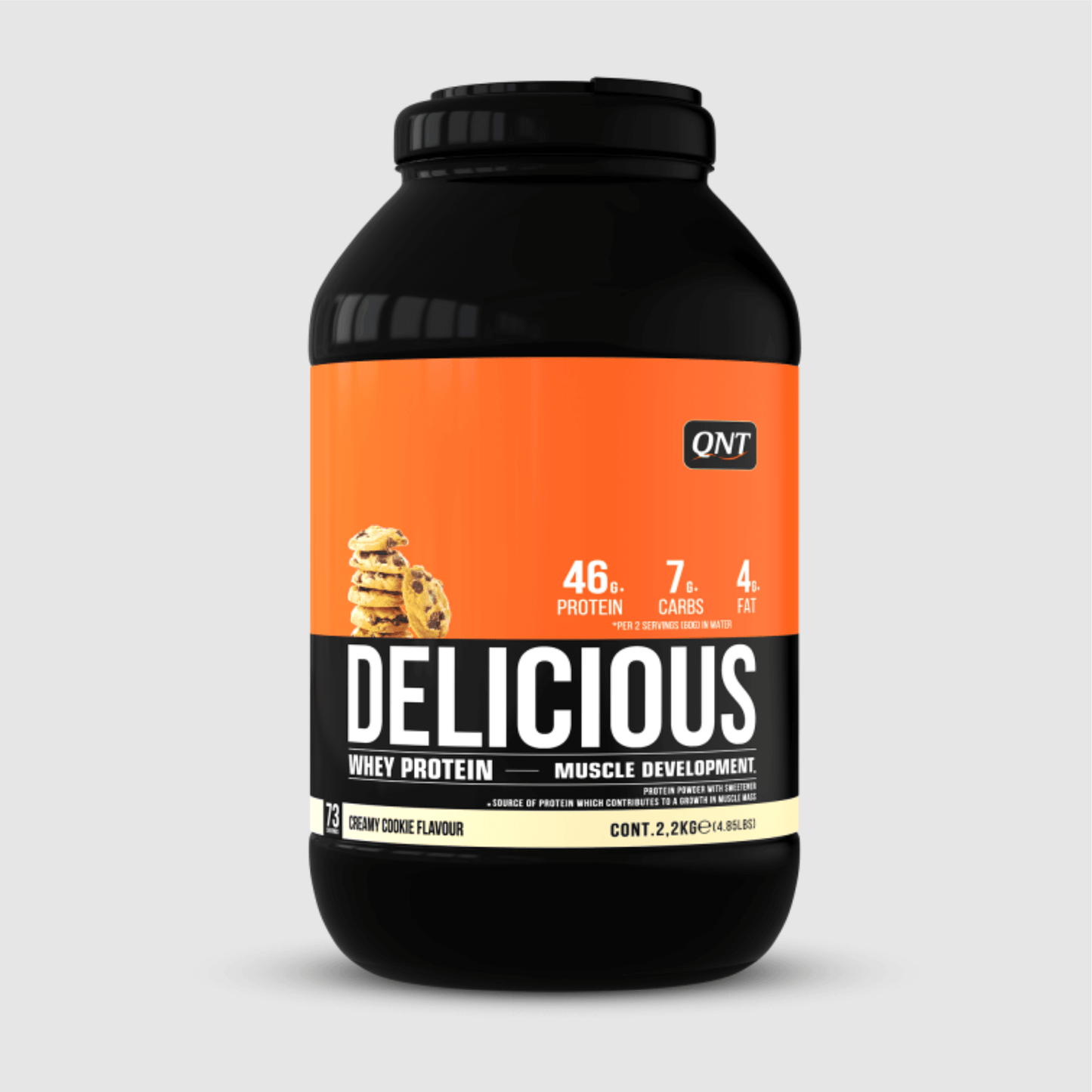 QNT DELICIOUS WHEY PROTEIN | 2,2 KG - QIMIA NUTRITION