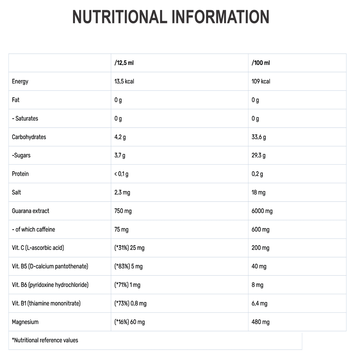 QNT GUARANA EXTREME VOLTAGE | 20 X 25 ML - QIMIA NUTRITION