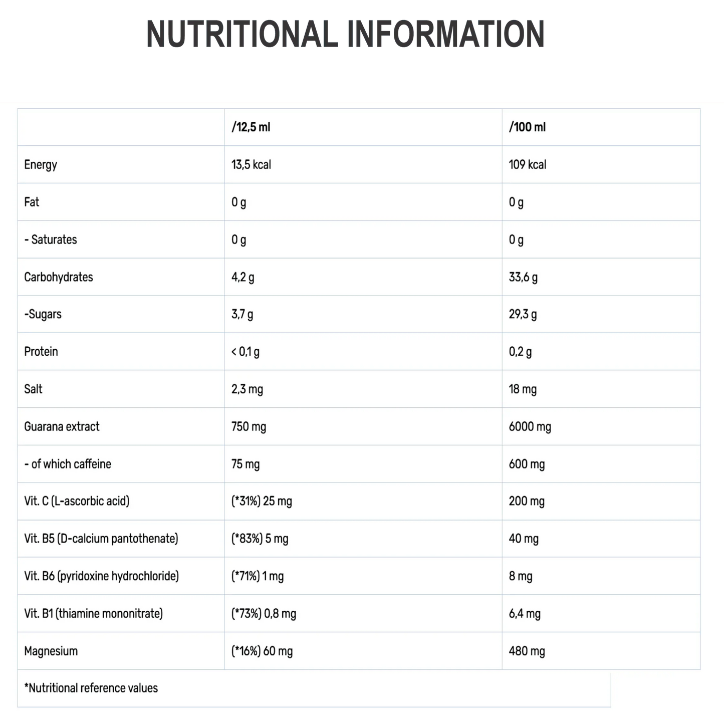 GUARANA EXTREME VOLTAGE | 20X25ML - Qimia Nutrition