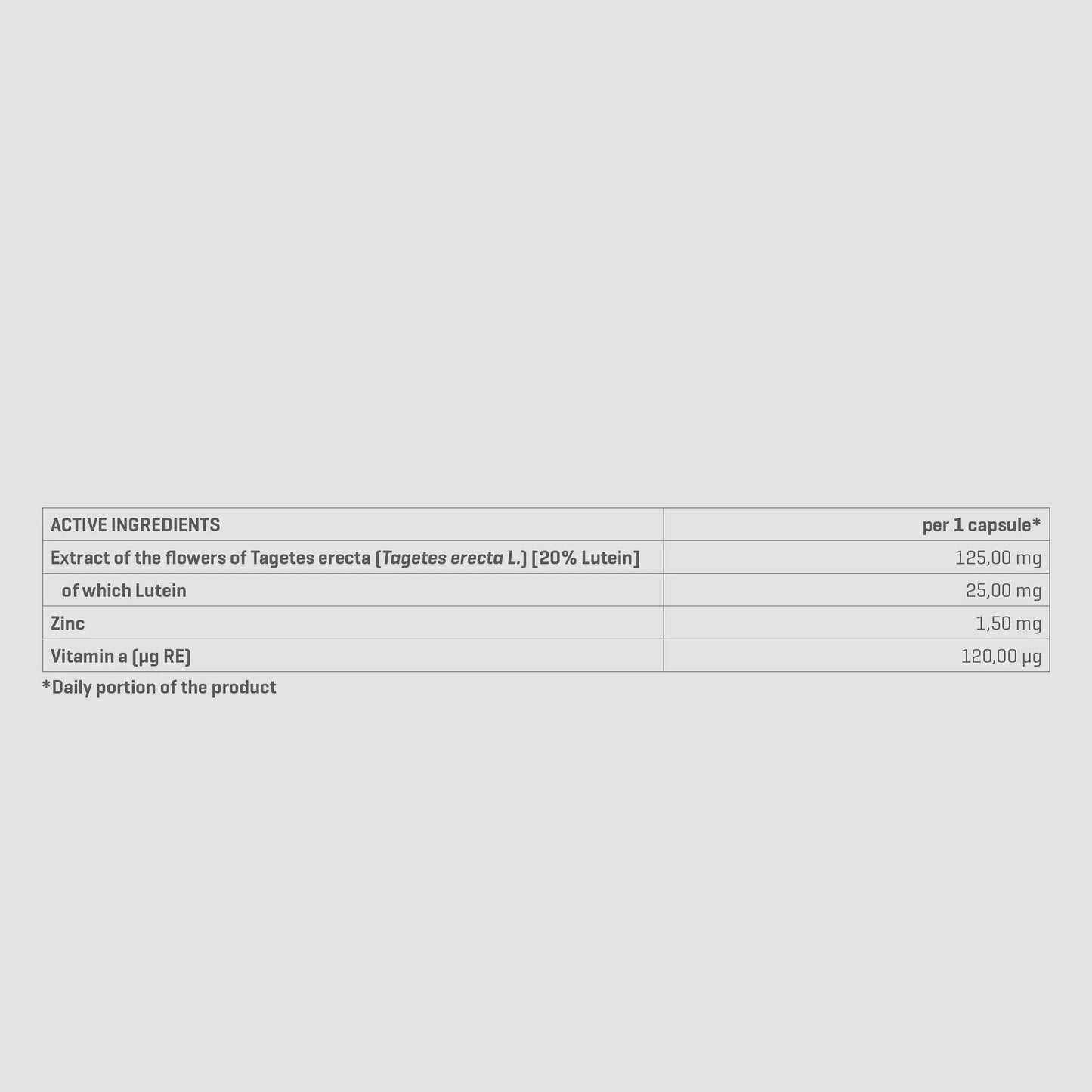 Lutein | 90caps - Qimia Nutrition