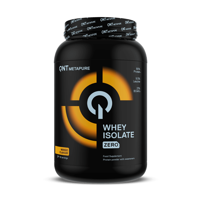 QNT METAPURE WHEY ISOLATE ZERO CARB Protein Powder | 980g | 90% Isolate - multiple flavours - QIMIA NUTRITION
