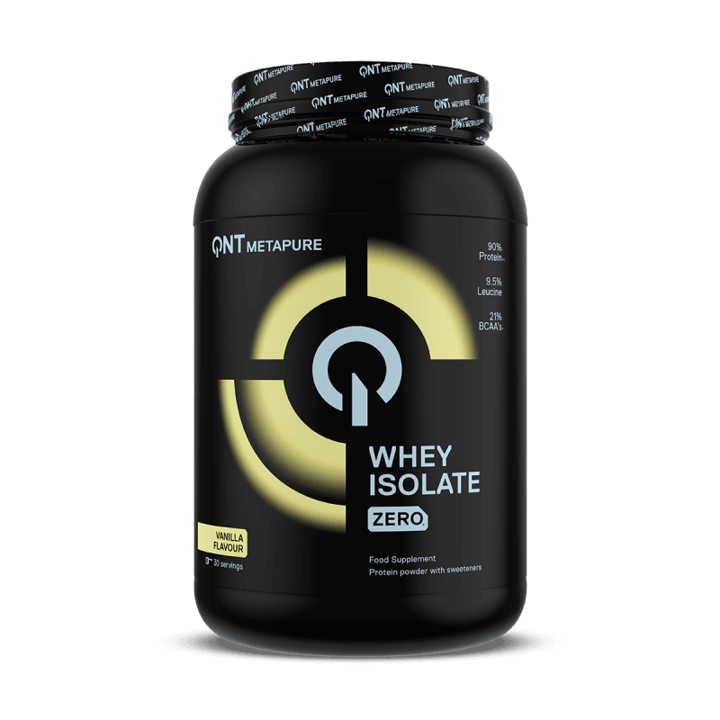 QNT METAPURE WHEY ISOLATE ZERO CARB Protein Powder | 980g | 90% Isolate - multiple flavours - QIMIA NUTRITION