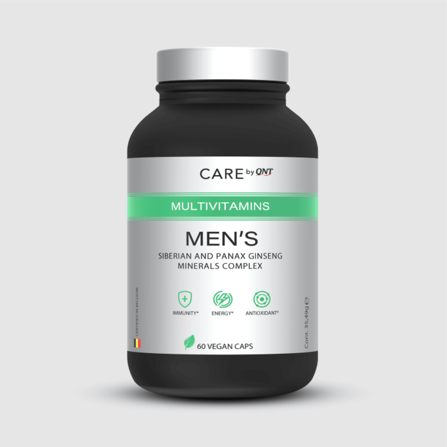 QNT MULTIVITAMIN MEN'S | 60 CAPS VEGAN - QIMIA NUTRITION