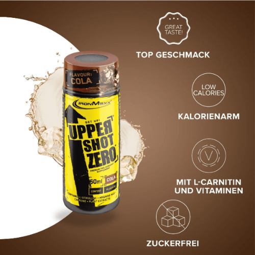 IRONMAXX Upper®Shot Zero | 60 ml - QIMIA NUTRITION