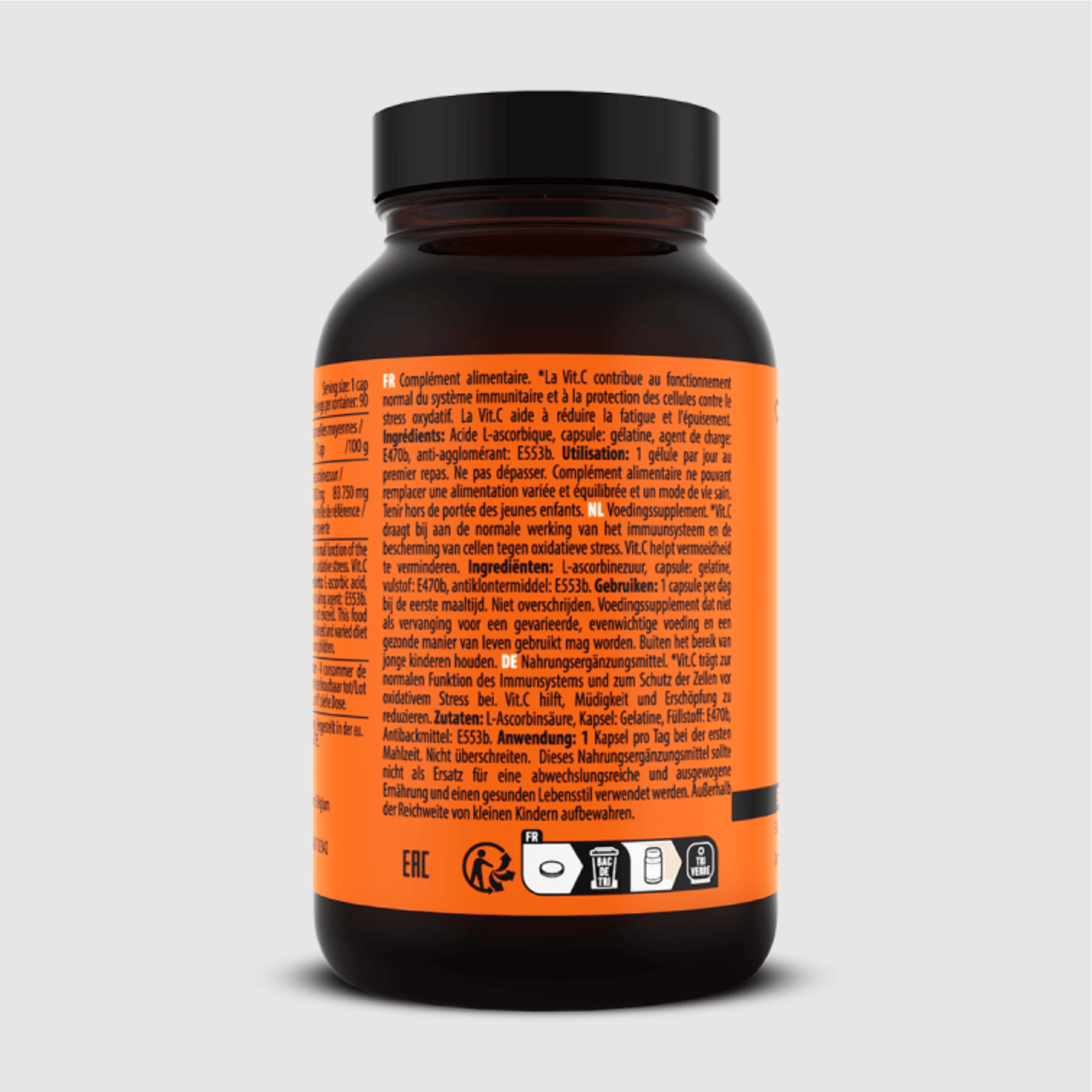 QNT VITAMIN C 1000 MG | 90 CAPS - QIMIA NUTRITION