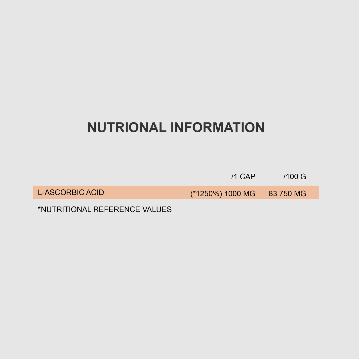QNT VITAMIN C 1000 MG | 90 CAPS - QIMIA NUTRITION