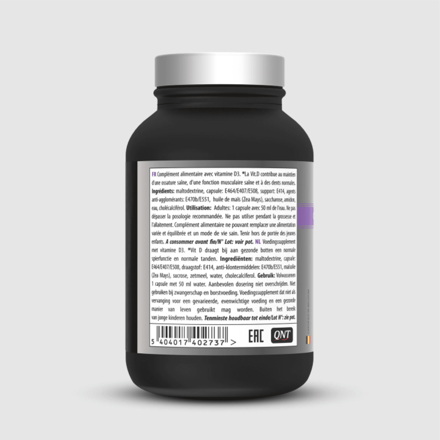 QNT VITAMIN D3 3000 IU | 90 CAPS VEGAN - QIMIA NUTRITION