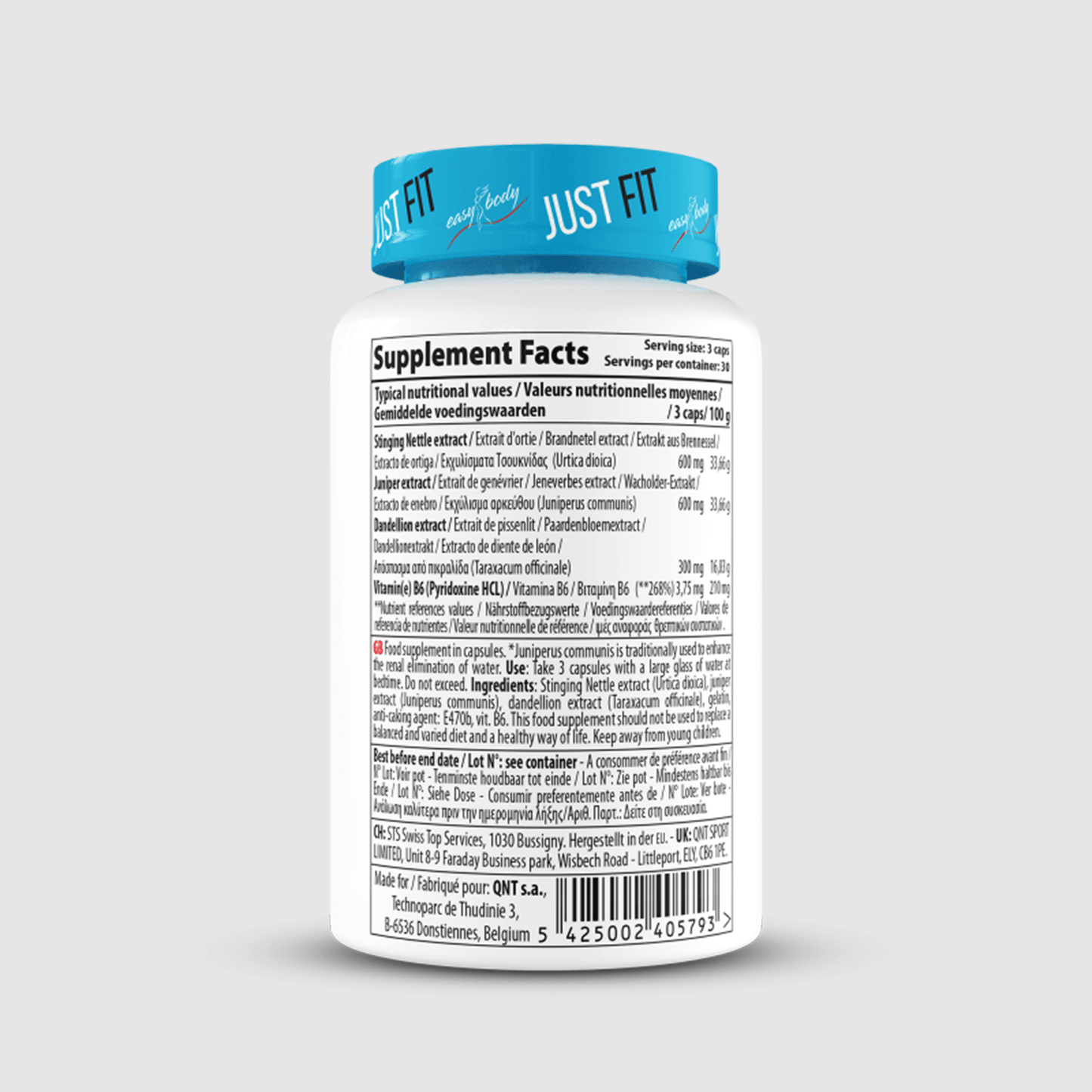 QNT EB Water Less | 90 Caps - QIMIA NUTRITION