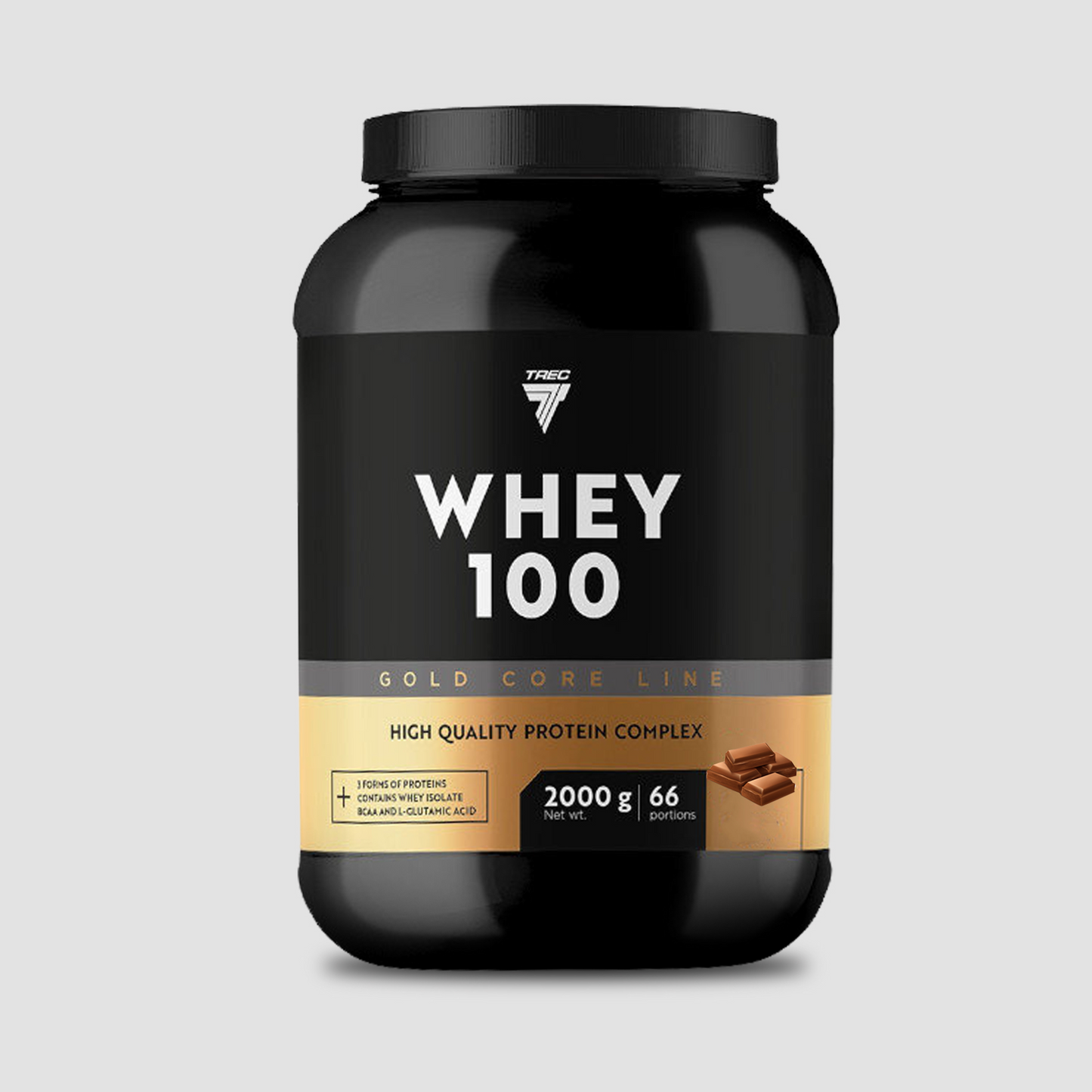 GOLD CORE LINE WHEY | 2000G by TREC - Premium PROTEINS available at Qimia Nutrition UAE