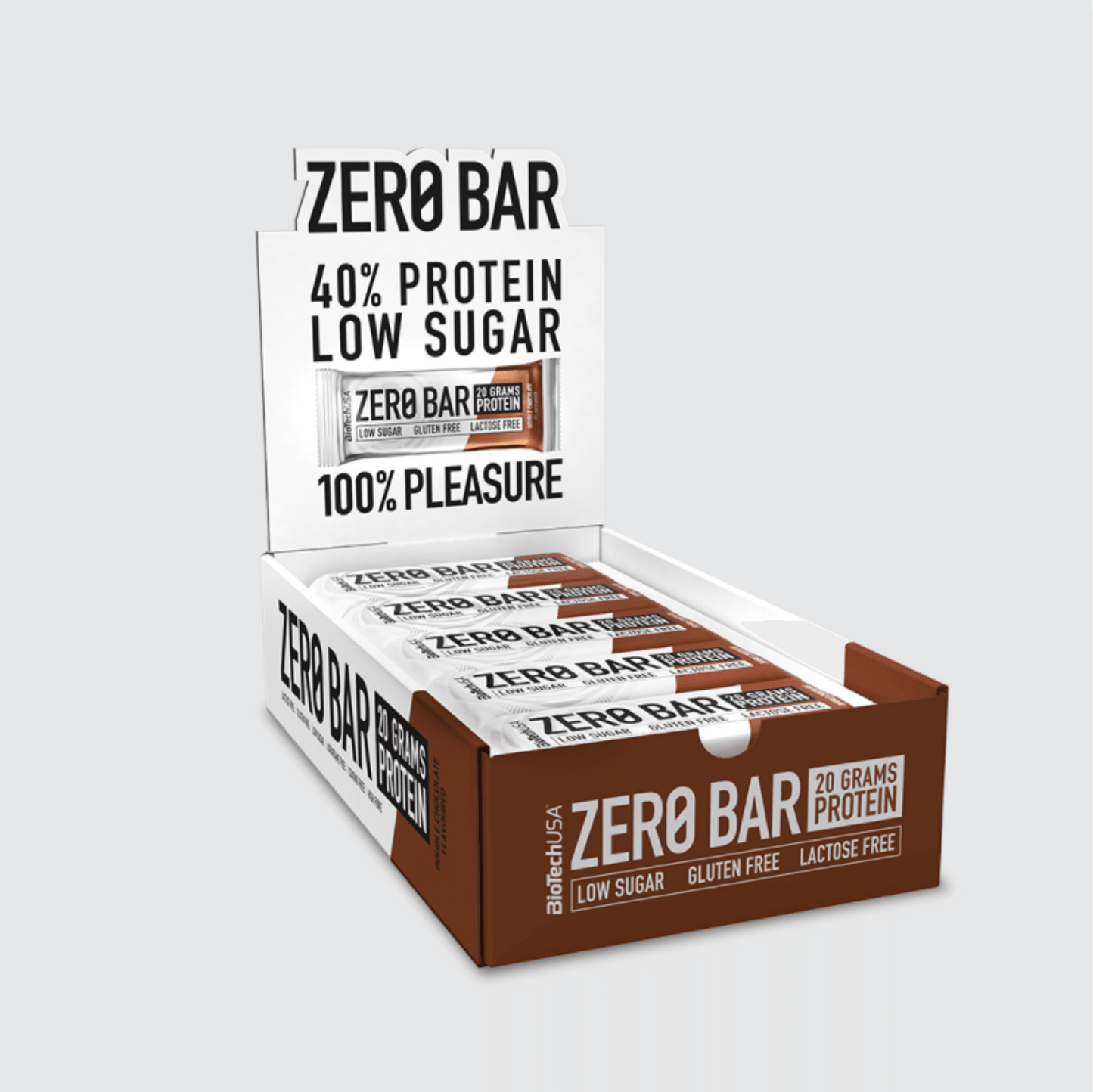 Zero Bar | 20X50g - QIMIA NUTRITION