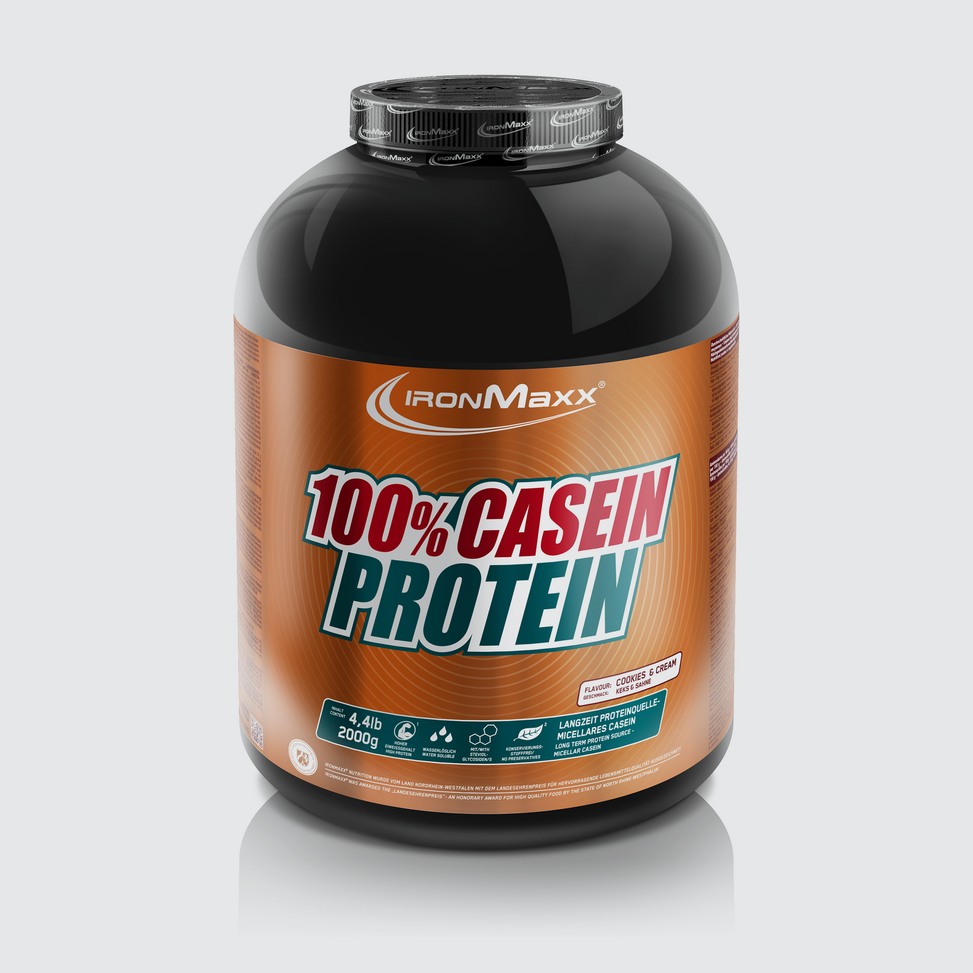 IRONMAXX 100% Casein Protein | 2000g Dose by IRONMAXX - Premium PROTEINS available at Qimia Nutrition UAE