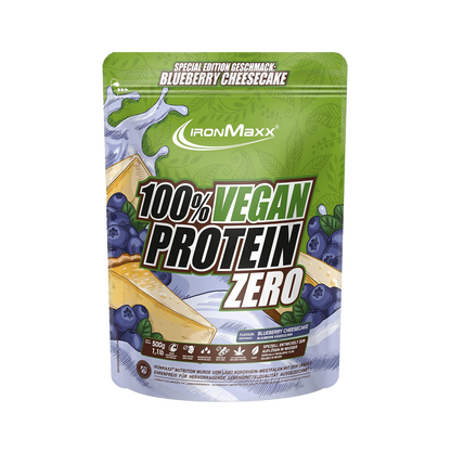 IRONMAXX 100% VEGAN PROTEIN ZERO | 500g by IRONMAXX - Premium PROTEINS available at Qimia Nutrition UAE