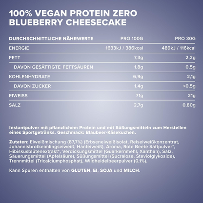 IRONMAXX 100% VEGAN PROTEIN ZERO | 500g by IRONMAXX - Premium PROTEINS available at Qimia Nutrition UAE