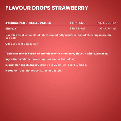 IRONMAXX Flavor Drops | 50ml Bottle | Multiple Flavors, Zero Calorie, Sugar-Free Enhancer - QIMIA NUTRITION