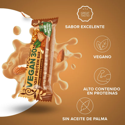 IRONMAXX Vegan 30 - High Protein Bar | 24X35g by IRONMAXX - Premium VEGANS available at Qimia Nutrition UAE