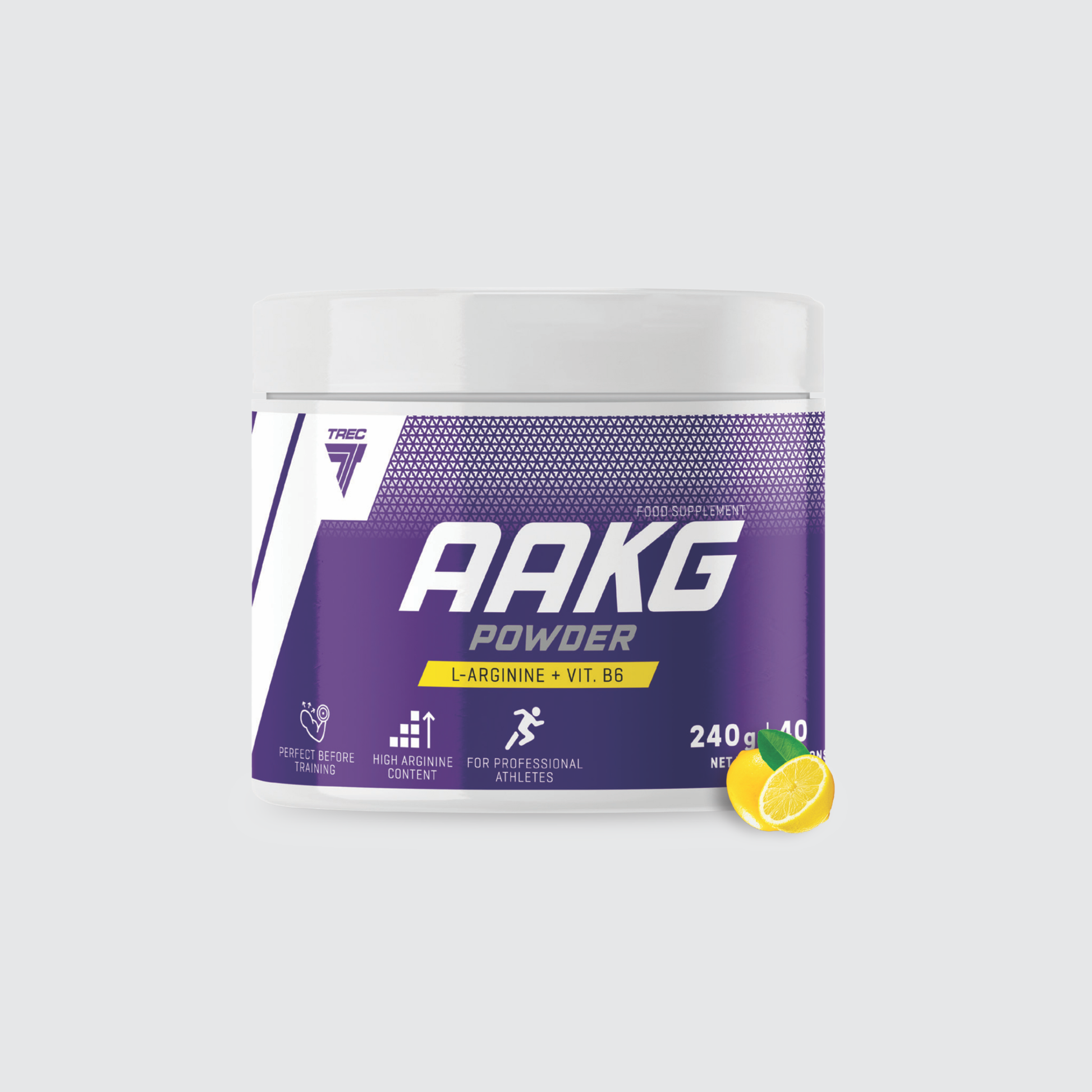 TREC NUTRITION AAKG POWDER | 240 G by TREC - Premium ENERGY BOOSTERS available at Qimia Nutrition UAE