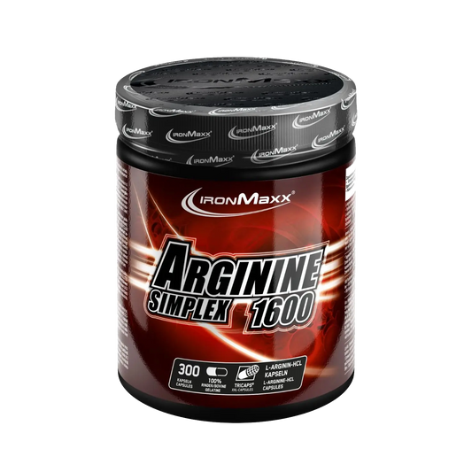 IRONMAXX Arginine Simplex 1600 | 300 TRICAPS by IRONMAXX - Premium ENERGY BOOSTERS available at Qimia Nutrition UAE