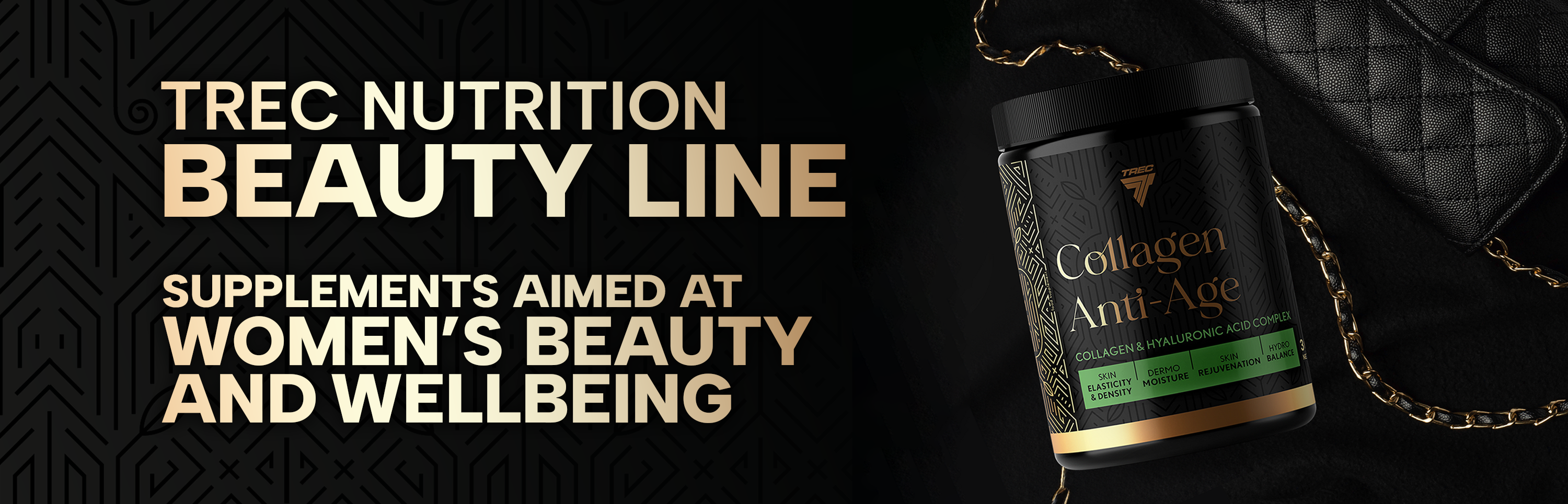 Trec Nutrition Beauty Line – Supplements for hair, skin, and nails support, now available at QimiaNutrition UAE