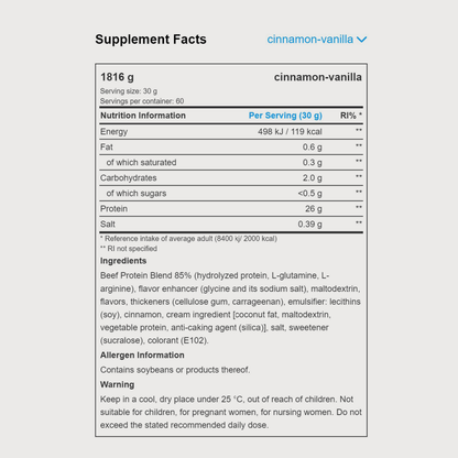 Beef Protein | POWDER