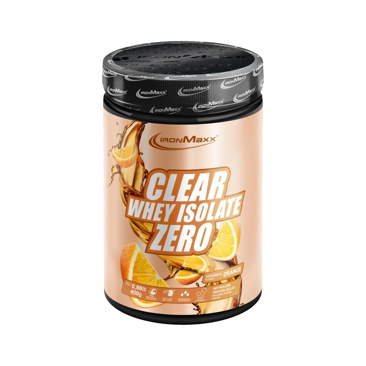 IRONMAXX CLEAR 100% WHEY ISOLATE ZERO | 400g by IRONMAXX - Premium PROTEINS available at Qimia Nutrition UAE