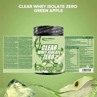 IRONMAXX CLEAR 100% WHEY ISOLATE ZERO | 400g by IRONMAXX - Premium PROTEINS available at Qimia Nutrition UAE