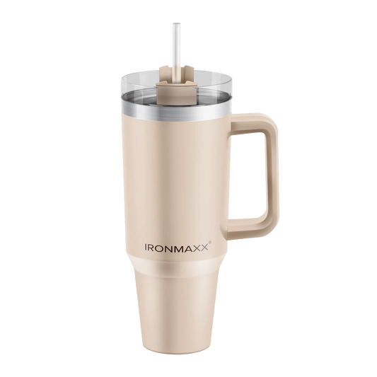 IRONMAXX CUP WITH HANDLE | 1.2L by IRONMAXX - Premium ACCESSORY available at Qimia Nutrition UAE