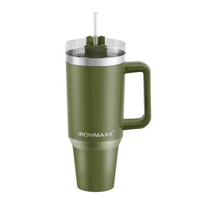 IRONMAXX CUP WITH HANDLE | 1.2L by IRONMAXX - Premium ACCESSORY available at Qimia Nutrition UAE