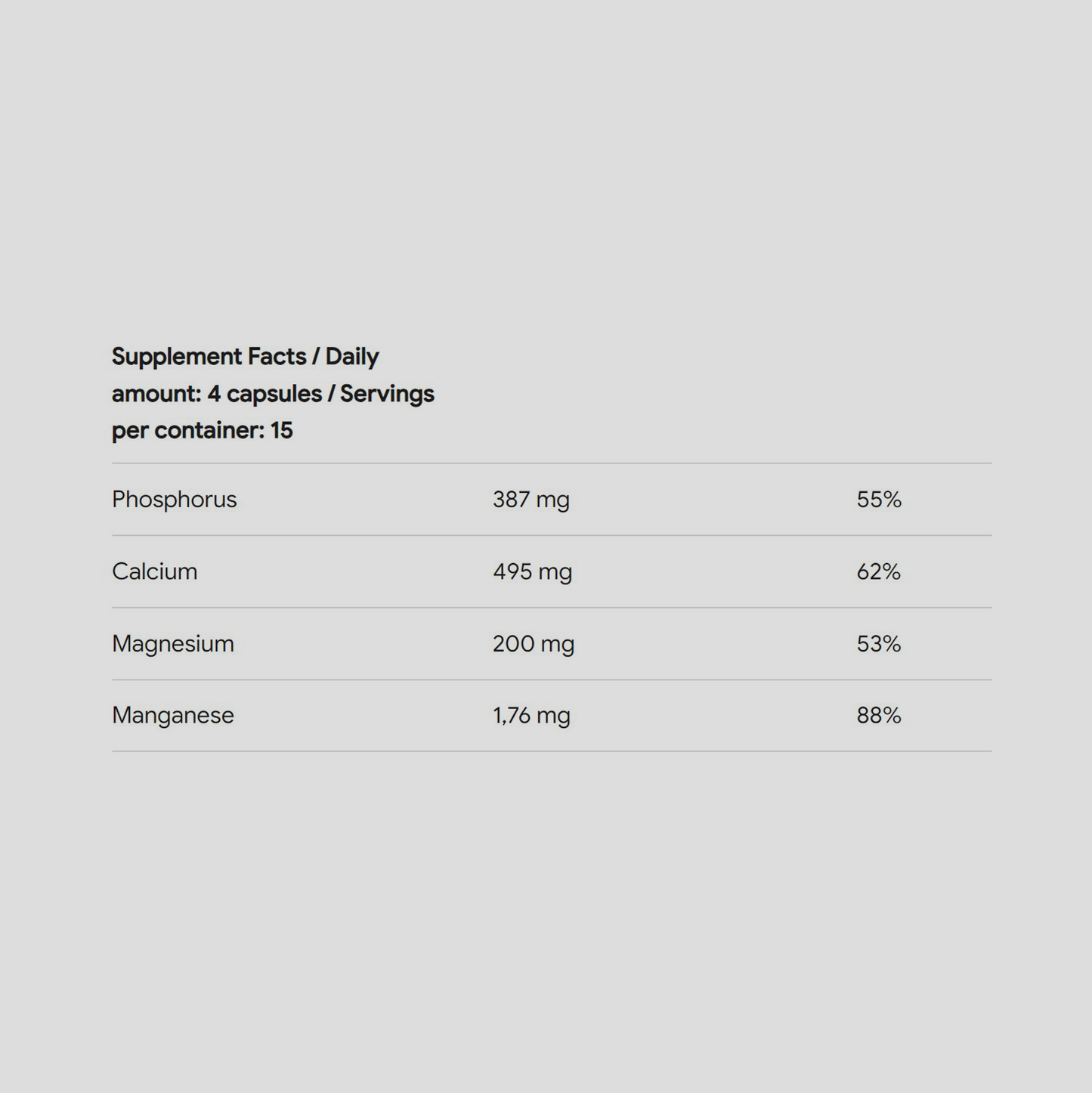 Chondroitin Glucosamine | capsules