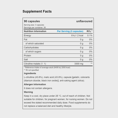 Citrulline Malate | capsules