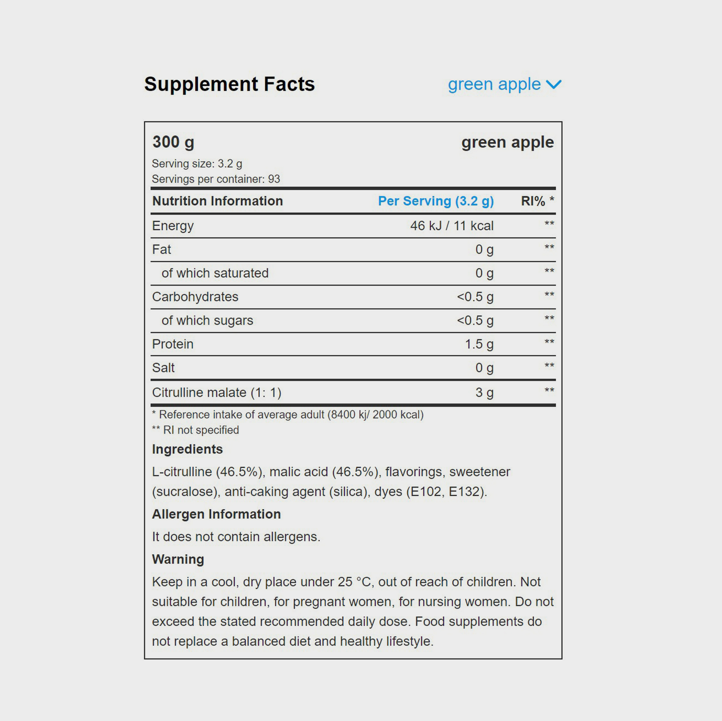 Citrulline Malate | POWDER
