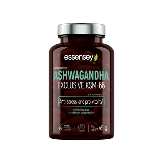 ASHWAGANDHA EXCLUSIVE KSM-66 | 90cap - QIMIA NUTRITION