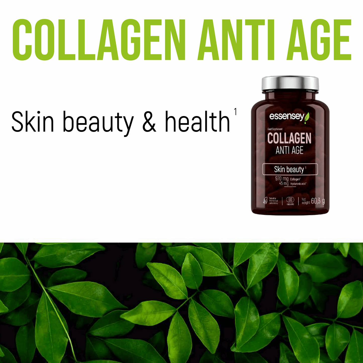ESSENSEY COLLAGEN ANTI AGE | 90cap - QIMIA NUTRITION