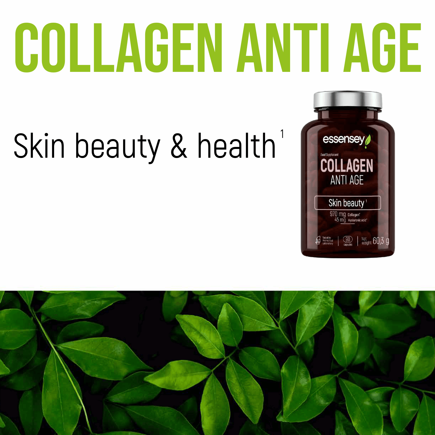 ESSENSEY COLLAGEN ANTI AGE | 90cap - QIMIA NUTRITION