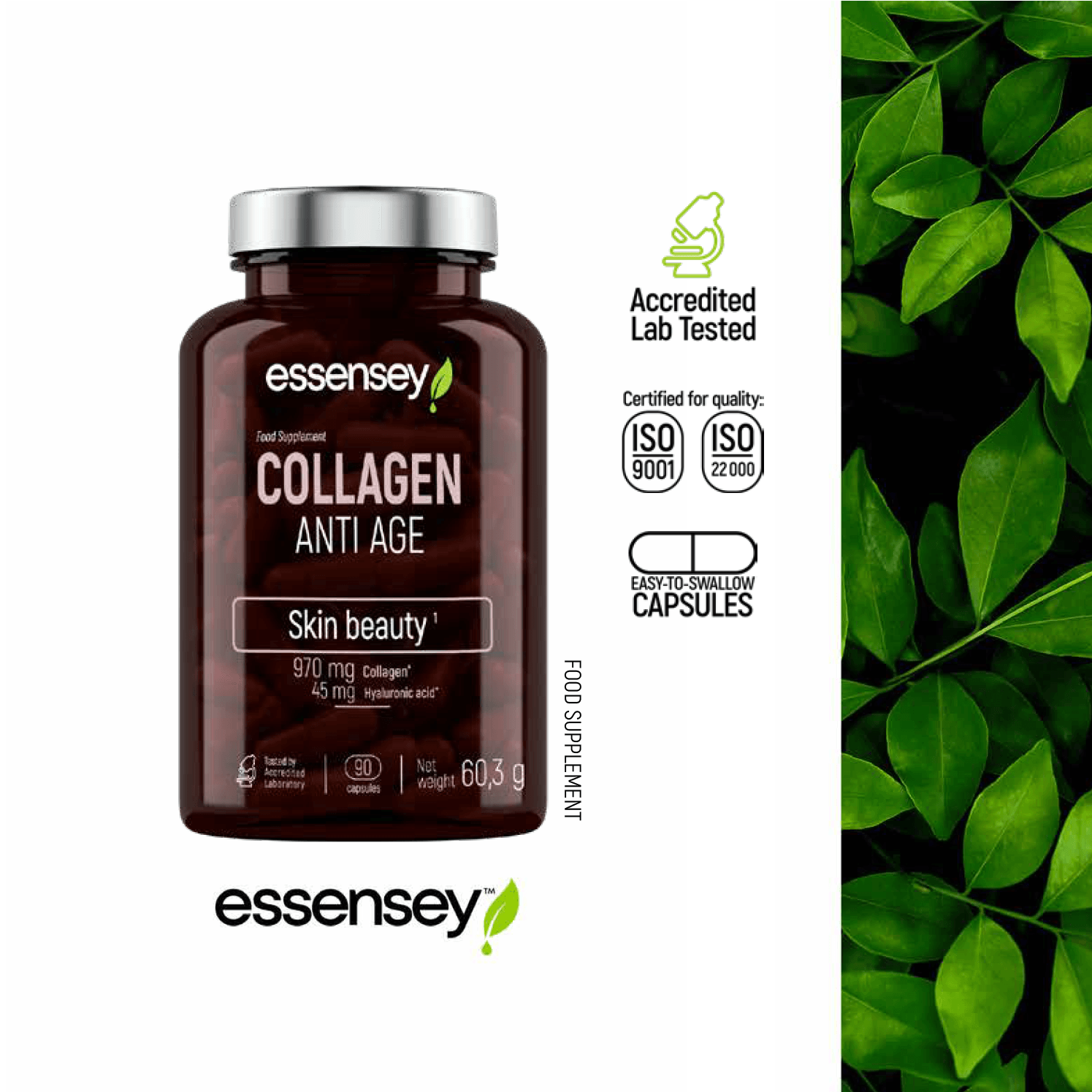 ESSENSEY COLLAGEN ANTI AGE | 90cap - QIMIA NUTRITION
