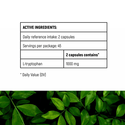 ESSENSEY L-TRYPTOPHAN | 90cap - QIMIA NUTRITION