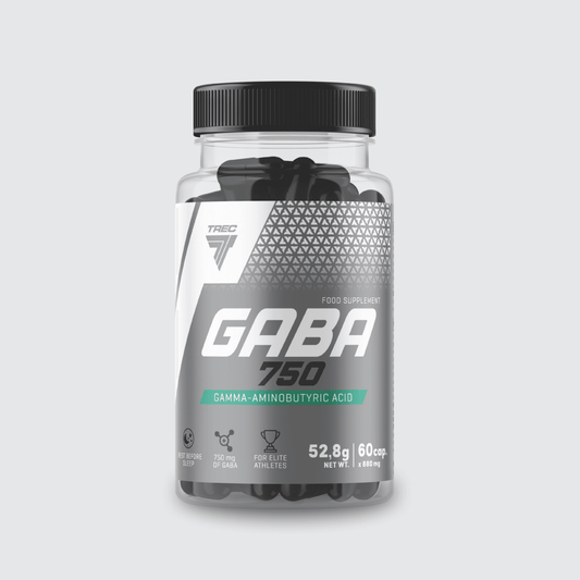 GABA 750 | 60cap - QIMIA NUTRITION