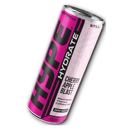 HYPE HYDRATE 330ml | Zero Sugar Electrolyte & Vitamin Drink - Qimia Nutrition