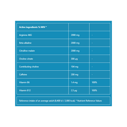 Xtreme Pre-Workout Shots | 12X60ML - QIMIA NUTRITION