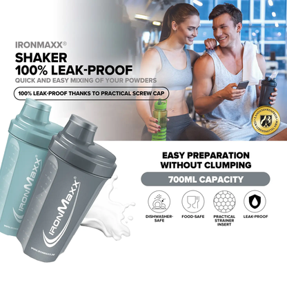 IRONMAXX IM SHAKER - 700ML by IRONMAXX - Premium ACCESSORY available at Qimia Nutrition UAE