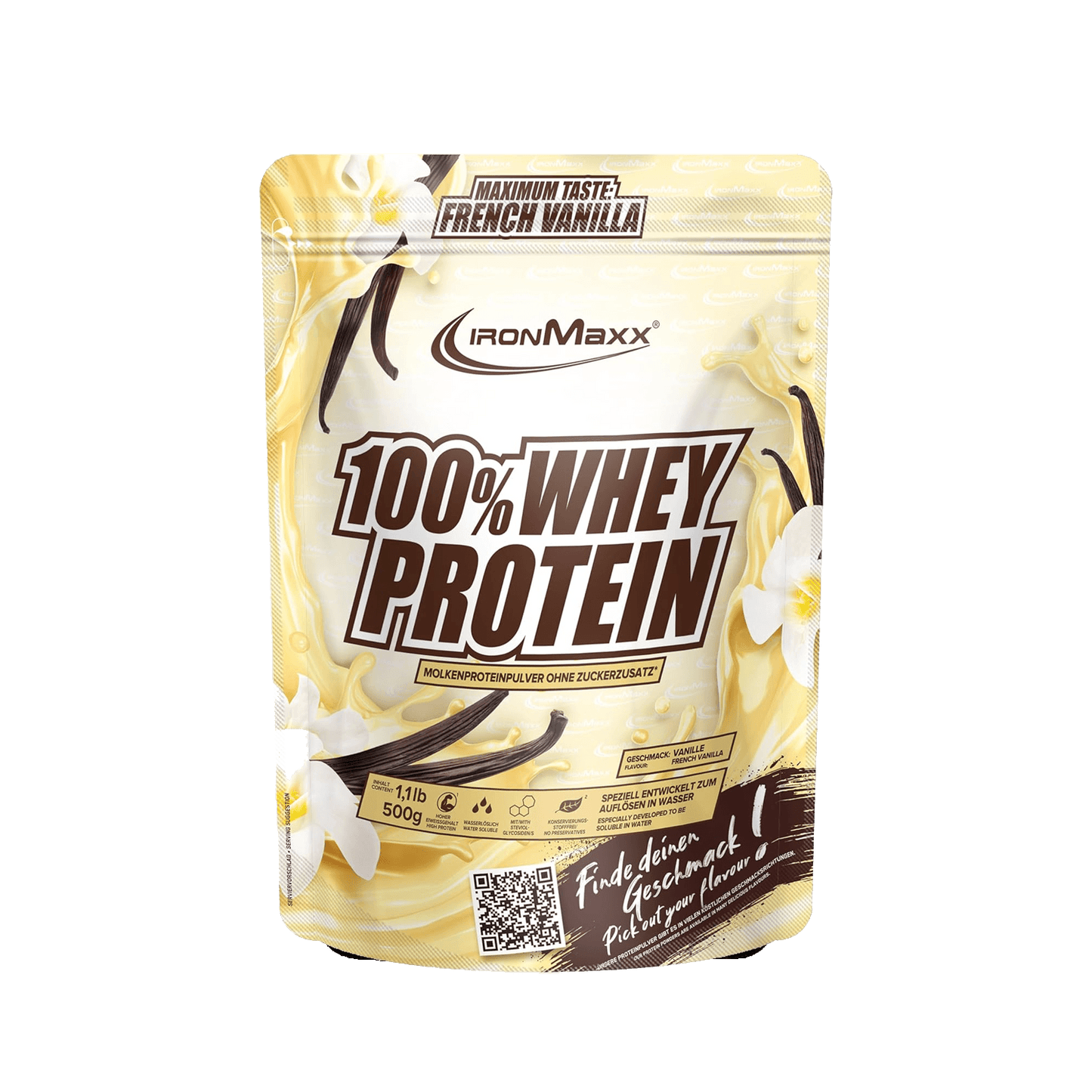 IRONMAXX 100% WHEY PROTEIN | POWDER - QIMIA NUTRITION