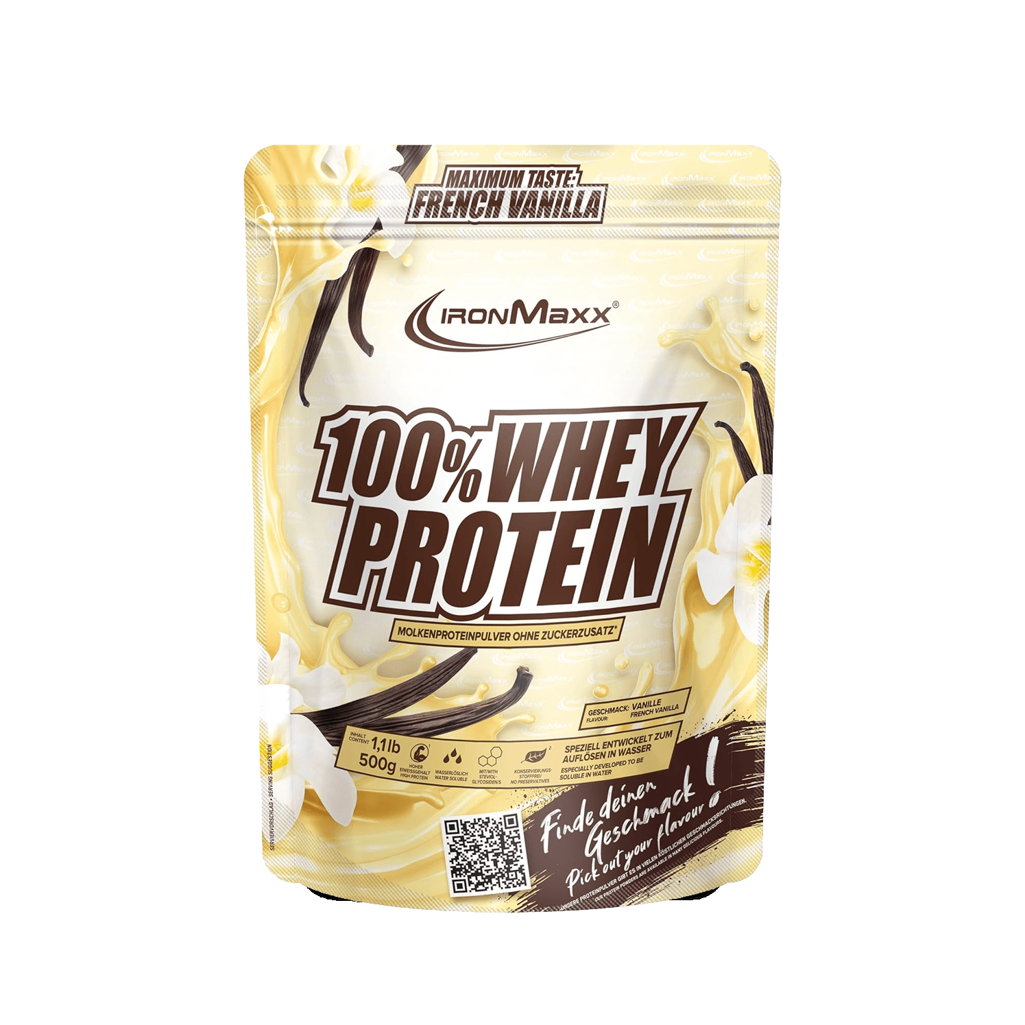 IRONMAXX 100% WHEY PROTEIN | POWDER - QIMIA NUTRITION