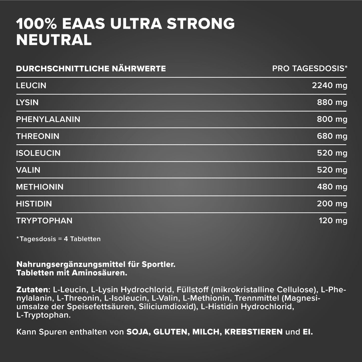 IRONMAXX 100% EAAs Ultra Strong 180 Tablets by IRONMAXX - Premium AMINO ACIDS available at Qimia Nutrition UAE