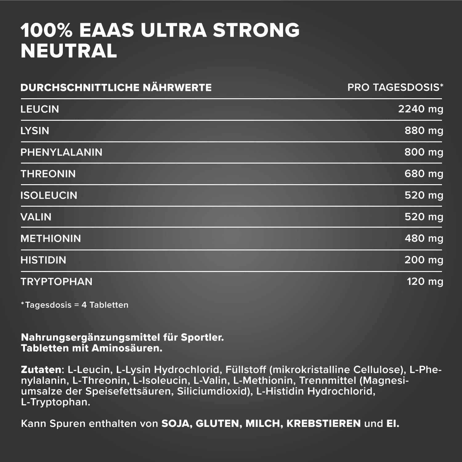 IRONMAXX 100% EAAs Ultra Strong 180 Tablets by IRONMAXX - Premium AMINO ACIDS available at Qimia Nutrition UAE