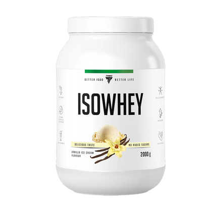 TREC NUTRITION ISOWHEY | 2000g by TREC - Premium PROTEINS available at Qimia Nutrition UAE