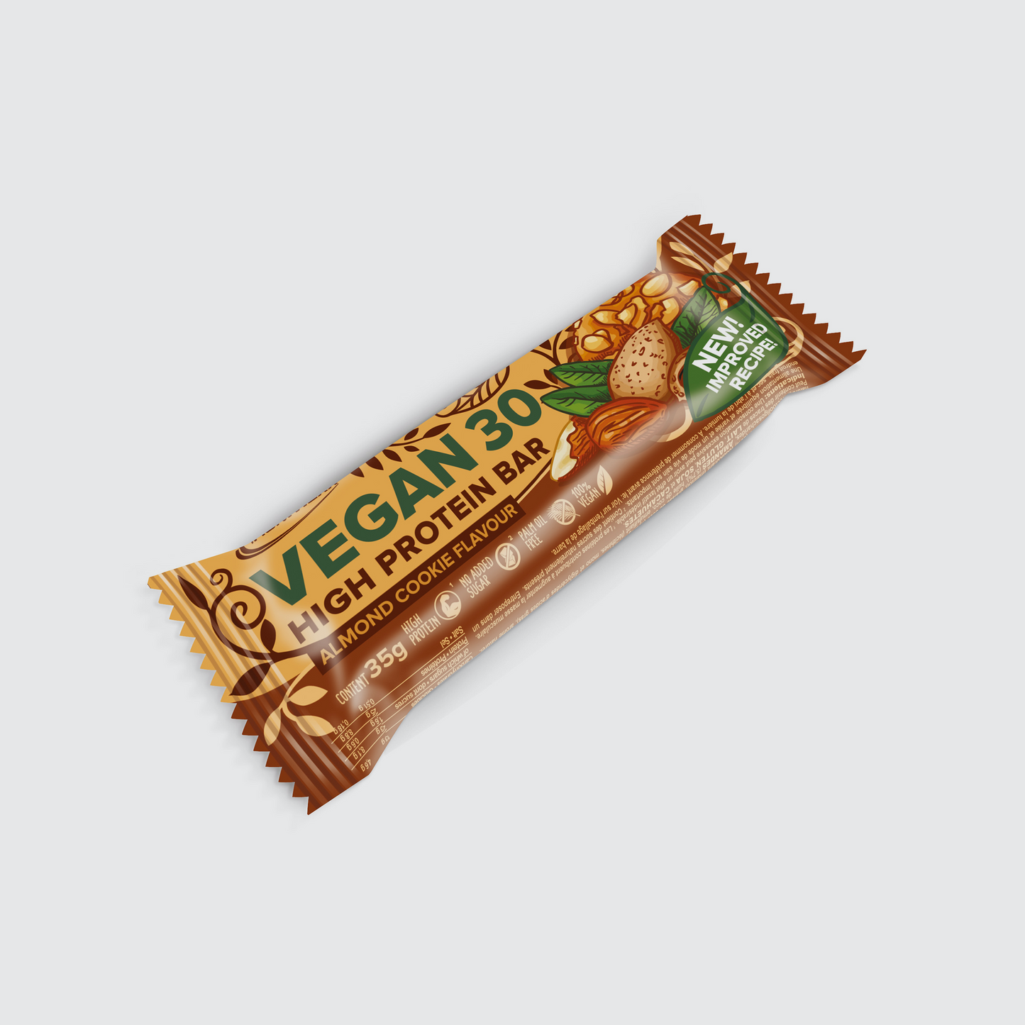 IRONMAXX Vegan 30 - High Protein Bar | 24X35g by IRONMAXX - Premium VEGANS available at Qimia Nutrition UAE