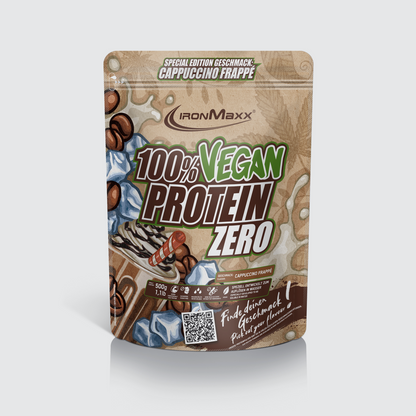 IRONMAXX 100% VEGAN PROTEIN ZERO | 500g by IRONMAXX - Premium PROTEINS available at Qimia Nutrition UAE