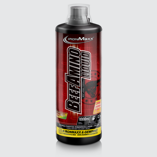 IRONMAXX Beef Amino Liquid by IRONMAXX - Premium AMINO ACIDS available at Qimia Nutrition UAE
