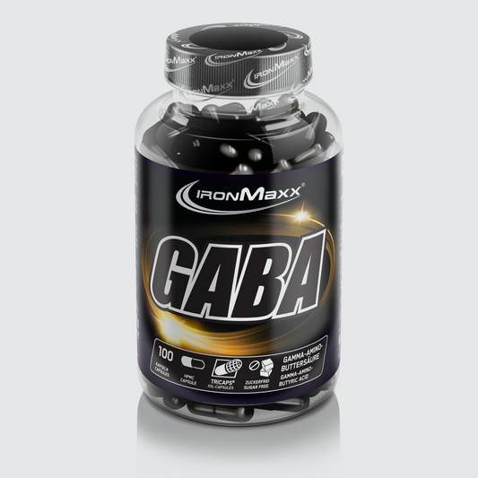 IRONMAXX GABA | 100 caps by IRONMAXX - Premium HEALTH & CARE available at Qimia Nutrition UAE