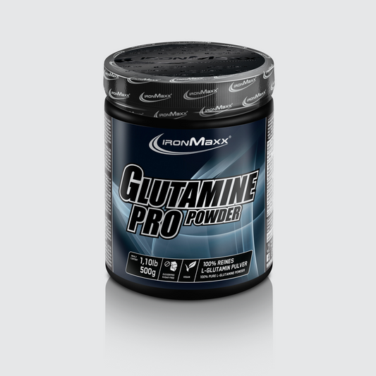 IRONMAXX Glutamine Pro Powder | 500g by IRONMAXX - Premium AMINO ACIDS available at Qimia Nutrition UAE