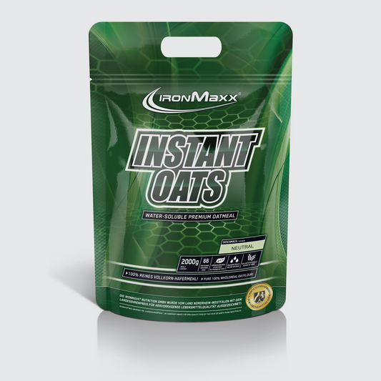 IRONMAXX Instant Oats Neutral | 2000g by IRONMAXX - Premium WEIGHT GAINERS available at Qimia Nutrition UAE